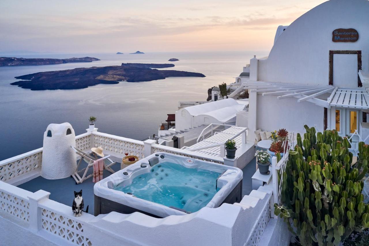 Santorini Mansion At Imerovigli Apartment Exterior photo